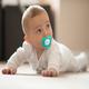 R for Rabbit Baby Apple Pacifier Ultra Light Soft Silicone Nipple for Kids of 3 Months - Green 1's - Pacifiers & Teethers