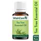 WishCare 100% Pure Tea Tree Essential Oil 15 ml - Essential Oils