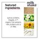 milk shake Lifestyling Design Wax 100 ml - Hair Gels & Waxes