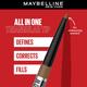 Maybelline New York Tattoo Brow 36 Hr Brow Pencil Natural Brown m Waterproof Eyebrow Pencil with Precision Tip 0.25 gm - Eyebrow Pencils & Enhancers