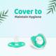 R for Rabbit Baby Apple Pacifier Ultra Light Soft Silicone Nipple for Kids of 3 Months - Green 1's - Pacifiers & Teethers