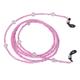 Modisch Pink Beads With Transparent Moti Sunglasses Chain (JC-1403-Pink) 1's - Wearables Sunglasses