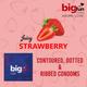 Bigfun Condoms - Juicy Strawberry 3's - Plain/Flavoured Condoms