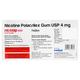 NICOSIP 4 MG SUGAR FREE MINT FLAVOUR Gum 10's - Smoking cessation