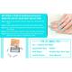 Nails On Board Handmade Press On Gel Nails- Pastle Aqua Blue Medium 50 gm - Nail Care